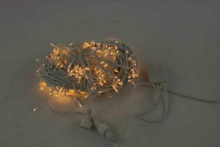 Oświetlenie Choinkowe 50 Merów 500 LED biały ciepły - obrazek 2
