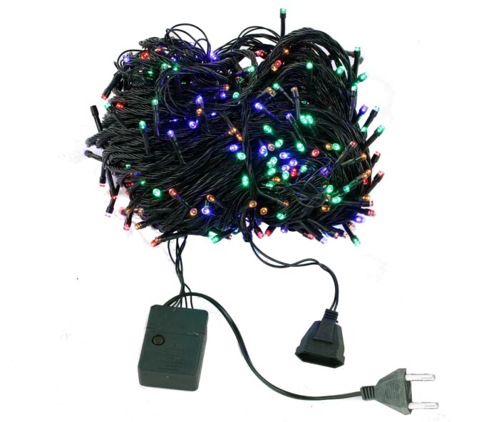 Oświetlenie Choinkowe 30 M 300 LED Wielokolorowe
