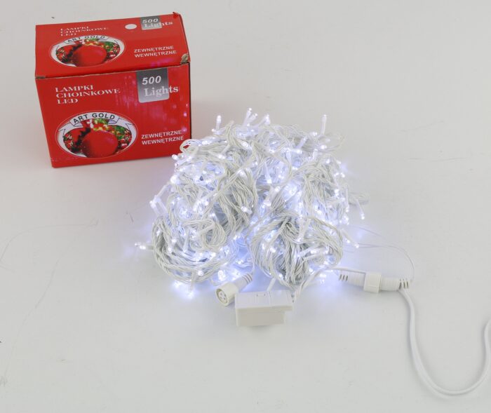 Oświetlenie Choinkowe 30 Merów 300 LED biały zimny - obrazek 2