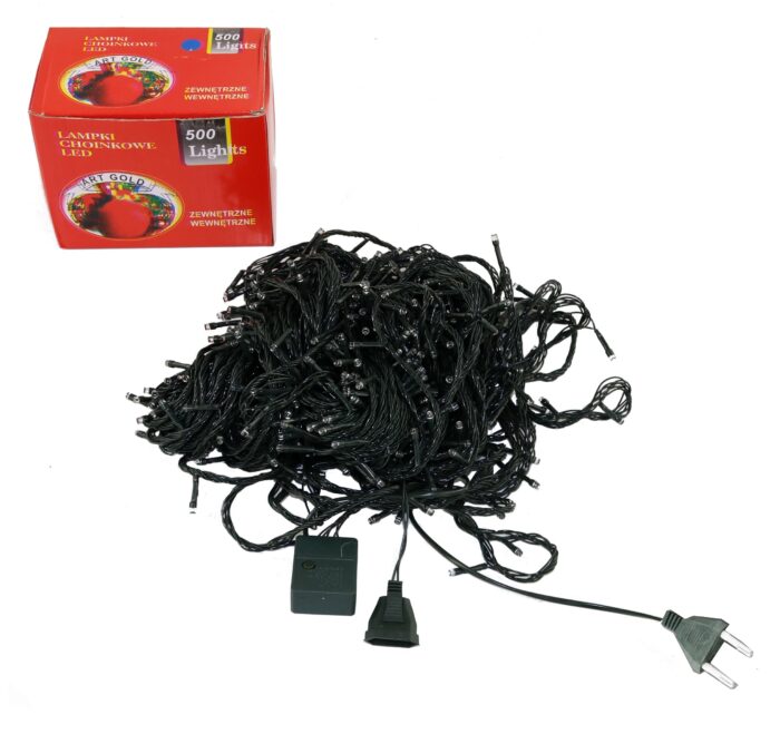 Oświetlenie Choinkowe 10 M 100 LED niebieskie - obrazek 6