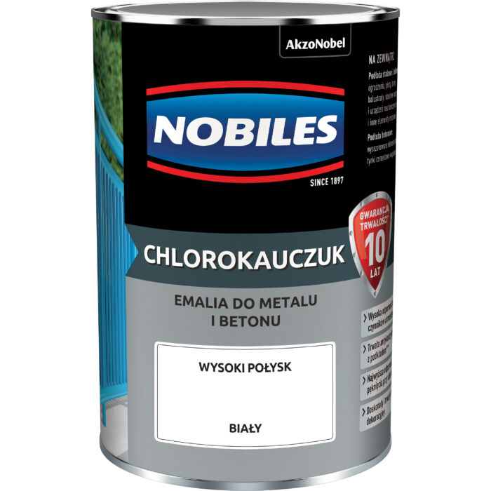 Nobiles  Chlorokauczuk 0,9L  Biały