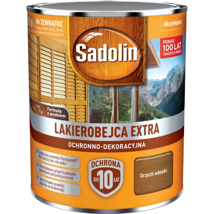 Sadolin lakierobejca Extra 0,75L  Orzech