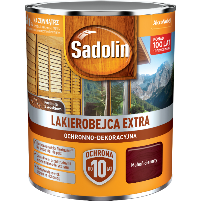 Sadolin lakierobejca Extra 0,75L  Machoń ciemny
