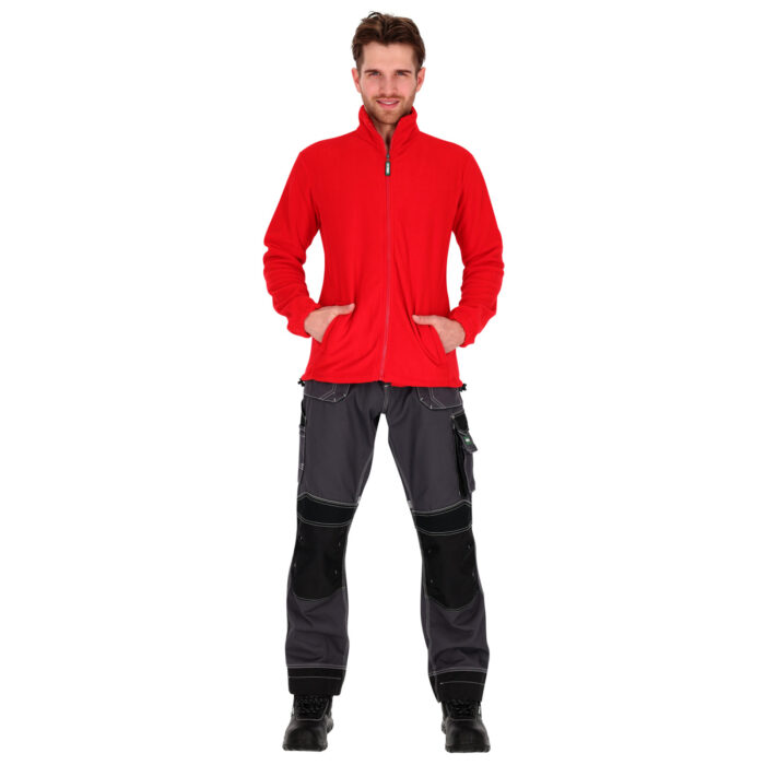Bluza Polar  Męska BARRY CZERWONY  Rozm. XL  S-51067 - obrazek 7