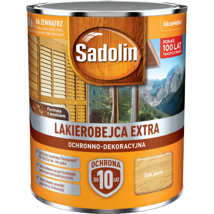 Sadolin lakierobejca Extra 0,75L  Dąb jasny