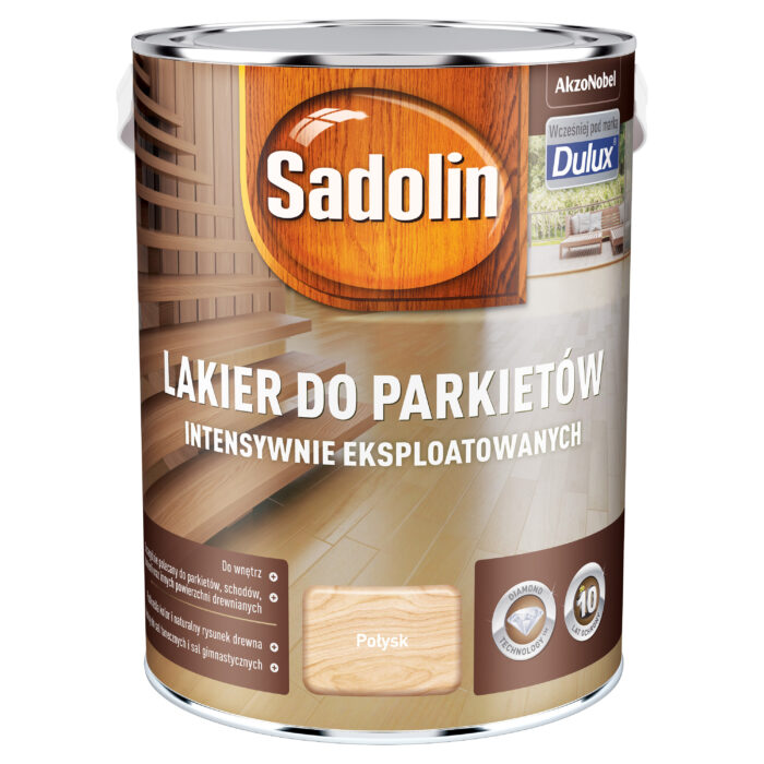 Sadolin lakier do parkietów intensywnie eksploatowanych 5 L połysk - obrazek 2