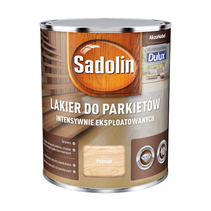 Sadolin lakier do parkietów intensywnie eksploatowanych 0,75L półmat