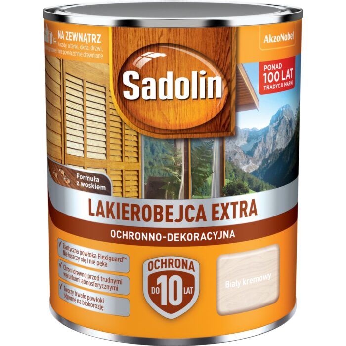 Sadolin lakierobejca Extra 0,75L  Biały