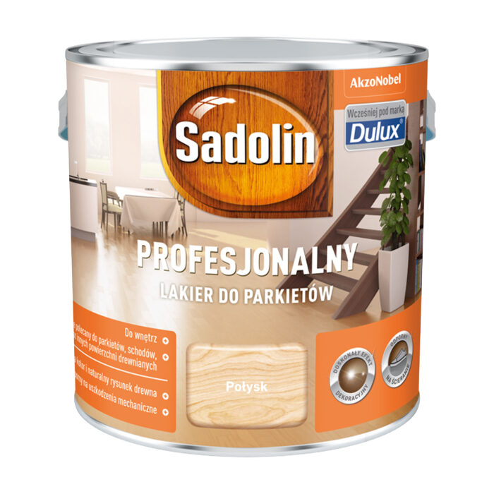 Sadolin lakier do parkietów profesjonalny 2,5L połysk