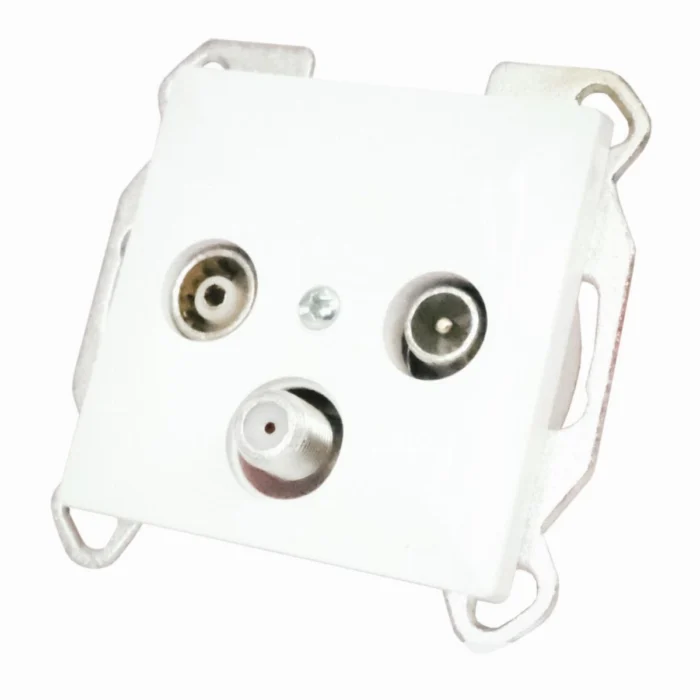 Gniazdo abonenckie RTV satelitarne 3dB  Schmith SGAPS-P/K