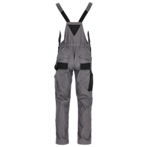 Spodnie Ogrodniczki BASIC LINE Szare Rozm. XXXL Stalco S-47873 - obrazek 2