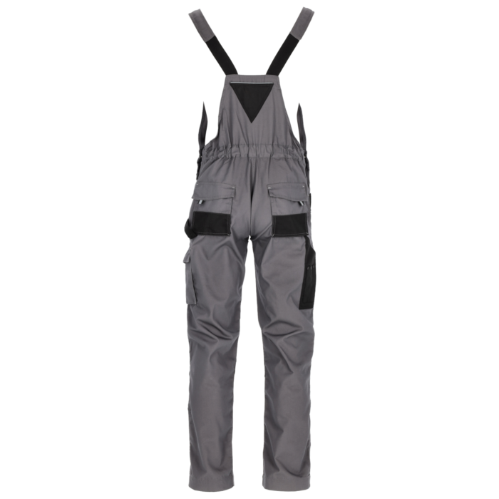 Spodnie Ogrodniczki BASIC LINE Szare Rozm. XL Stalco S-47860 - obrazek 2
