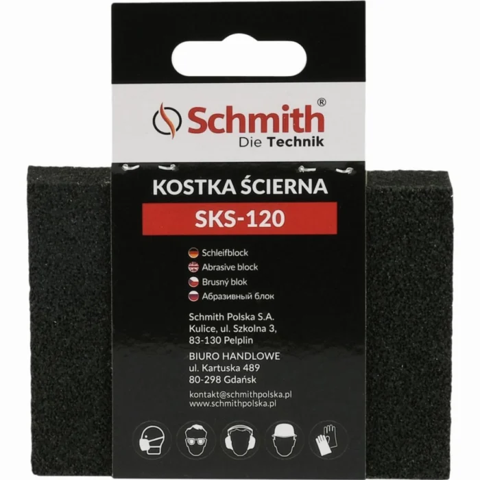 Kostka ścierna  70x100x25  P120  Schmith - obrazek 2