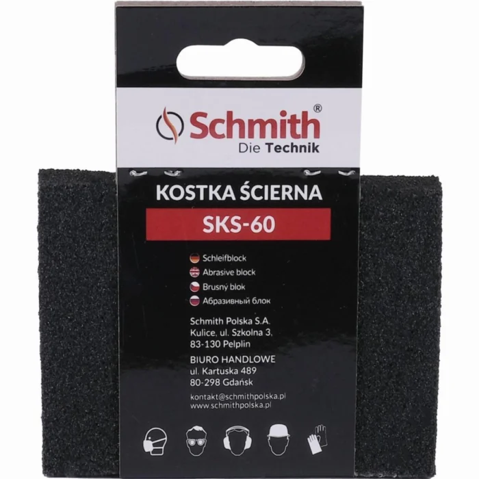 Kostka ścierna  70x100x25  P60  Schmith - obrazek 2