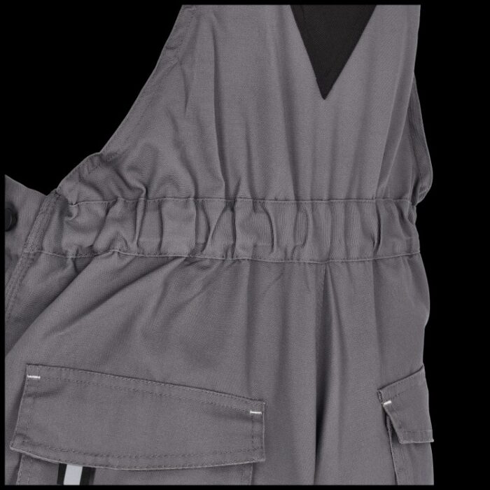 Spodnie Ogrodniczki BASIC LINE Szare Rozm. XXXL Stalco S-47873 - obrazek 7