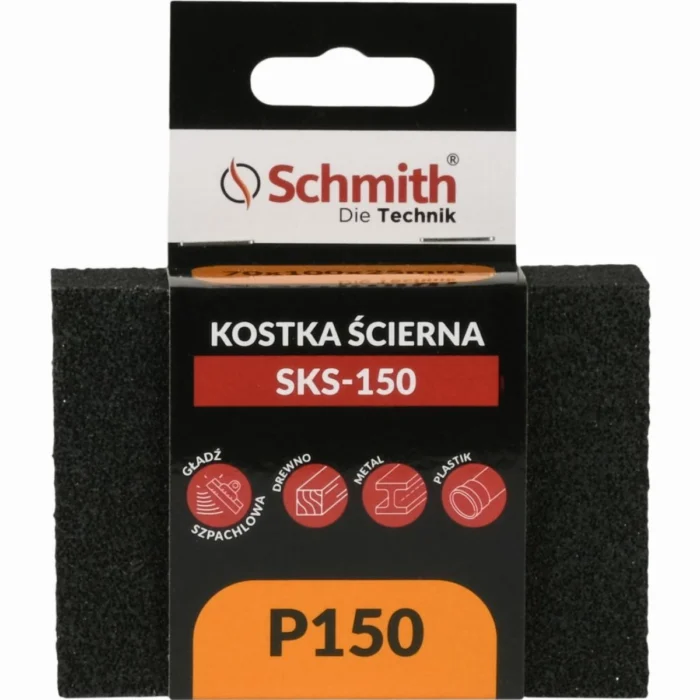 Kostka ścierna  70x100x25  P150  Schmith