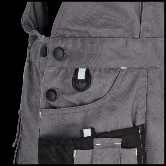 Spodnie Ogrodniczki BASIC LINE Szare Rozm. L Stalco S-47868 - obrazek 6