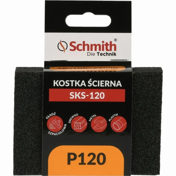 Kostka ścierna  70x100x25  P120  Schmith