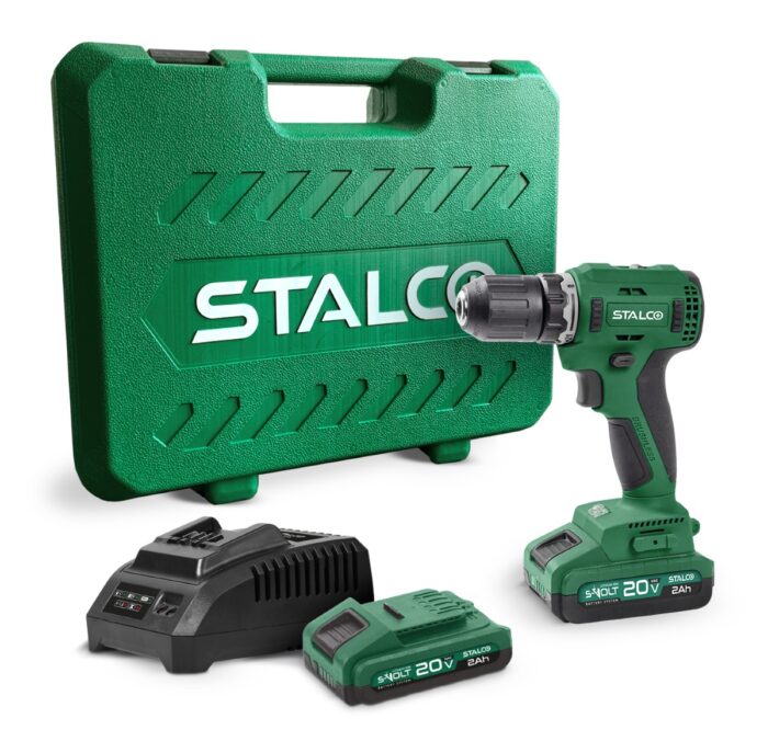Wiertarko-wkrętarka DS20-55BL AKU Stalco S-97310 - obrazek 3