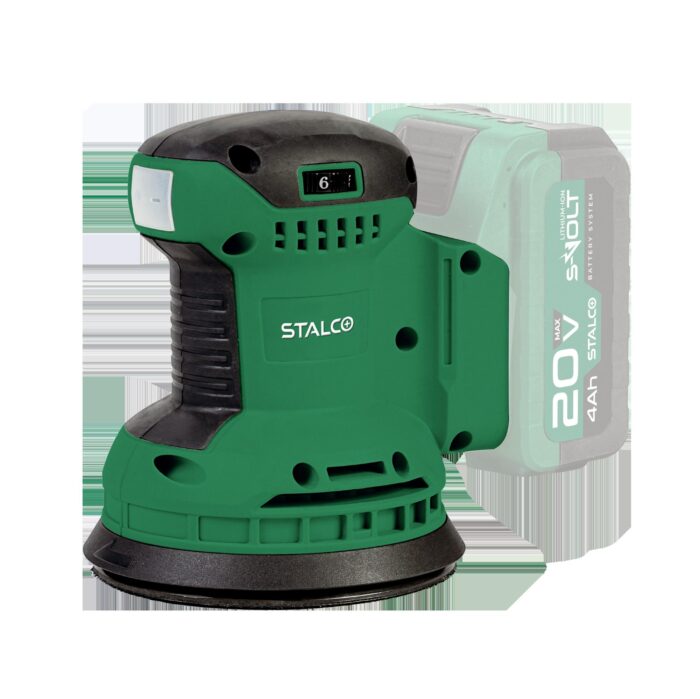 Szlifierka mimośrodowa ESS20-125 body 20V S-VOLT - obrazek 4