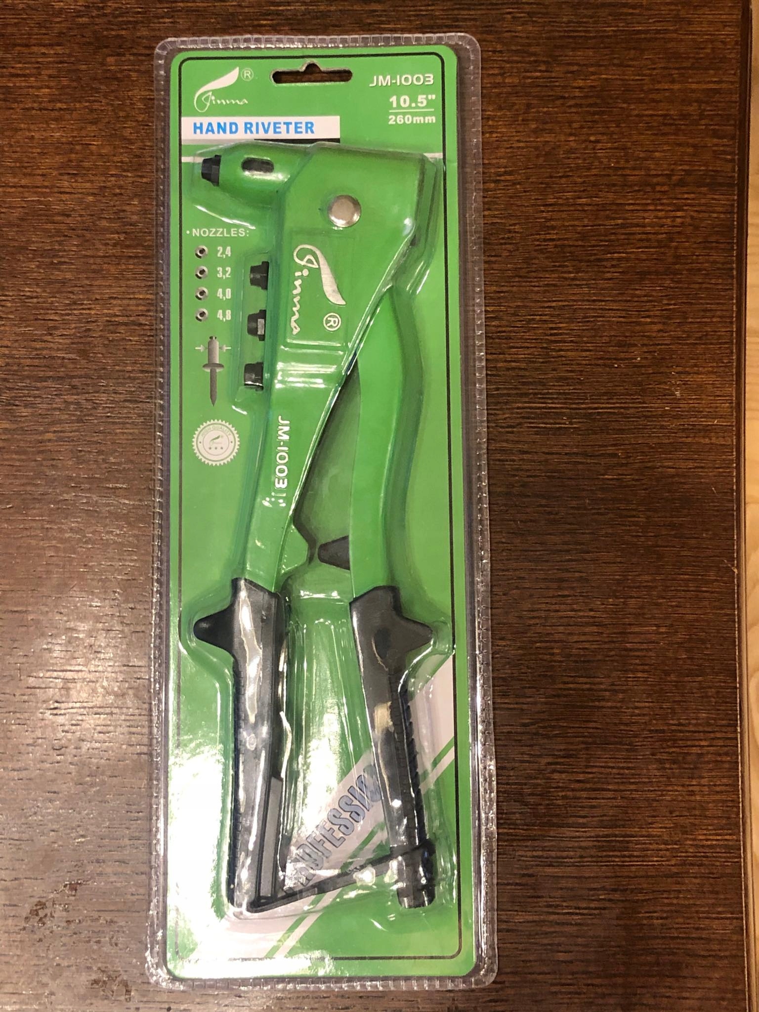 Nitownica hand riveter JM-1003 S-M (13070)