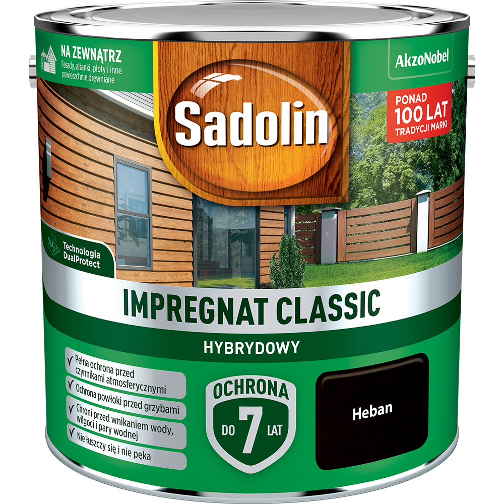Sadolin impregnat classic 2,5L heban