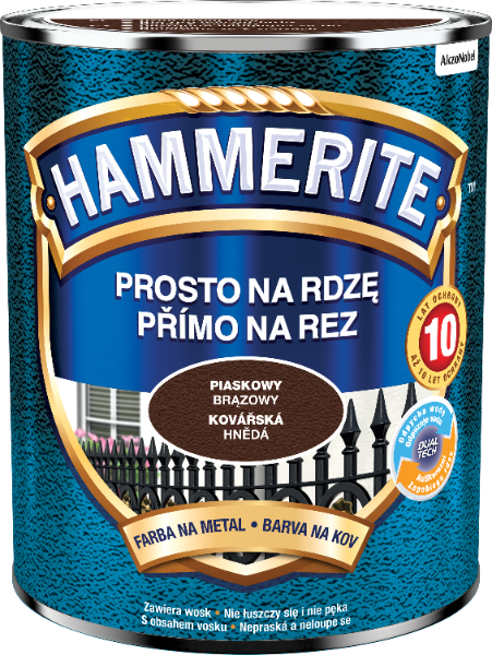 Hammerite 0,70L Brązowy piaskowy - obrazek 3
