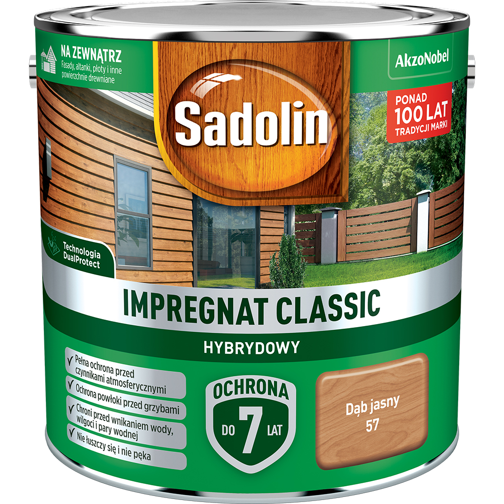 Sadolin impregnat classic 2,5L dąb jasny