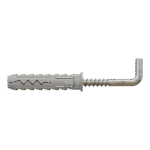 Kołek rozporowy z hakiem prostym - długi 10/6x75 mm Stalco KHP10L