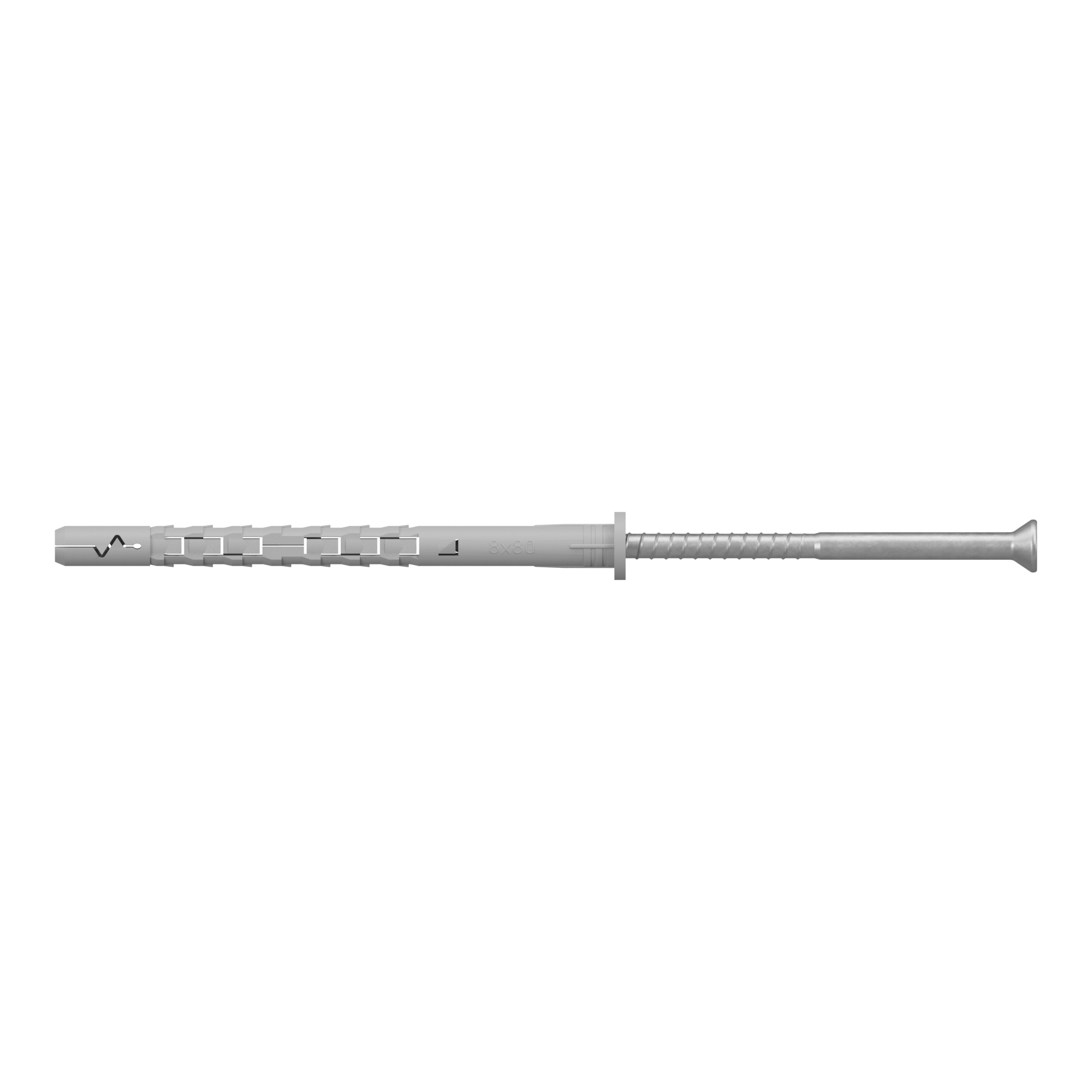 Kołek ramowy - łeb stożkowy 10x80 Nylon Stalco Perfect TXS10080