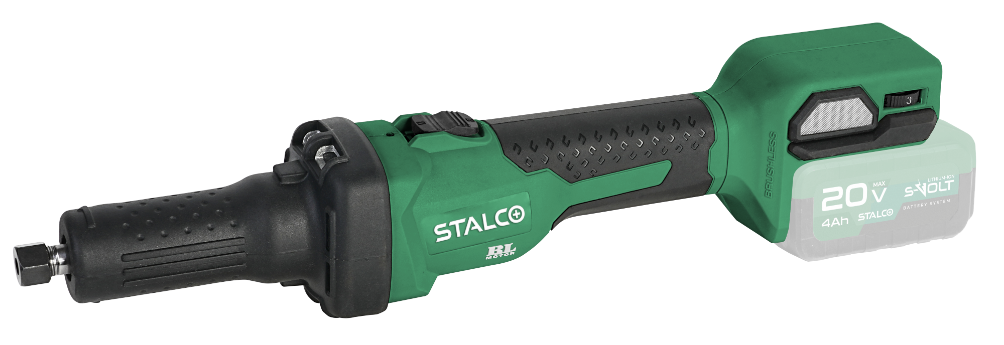 Szlifierka prosta SGS20-26BLVS Aku Stalco S-97307 - obrazek 4