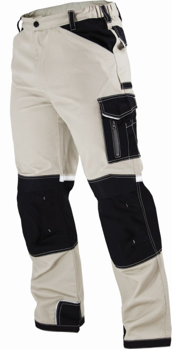 Spodnie robocze SUMMER LINE Beżowe Rozm. LS Stalco S-44587 - obrazek 4