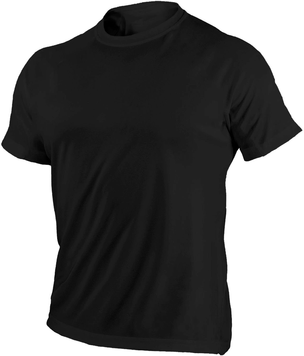 T-shirt męski BONO Czarny S Stalco S-44637 - obrazek 3